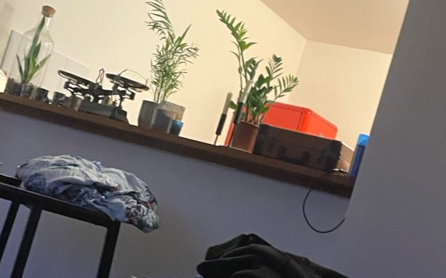 Room in a pleasant apartment in a quiet neighborhood.