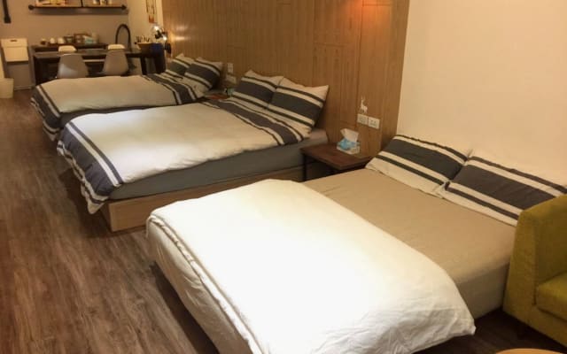 Loft para 6 pessoas perto de XiMen MRT - a melhor zona gay em Taipei - Foto 3