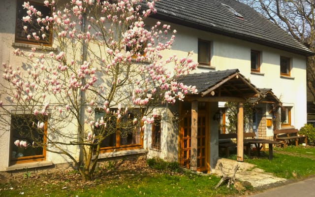 Big house for cosy relaxation in the woods