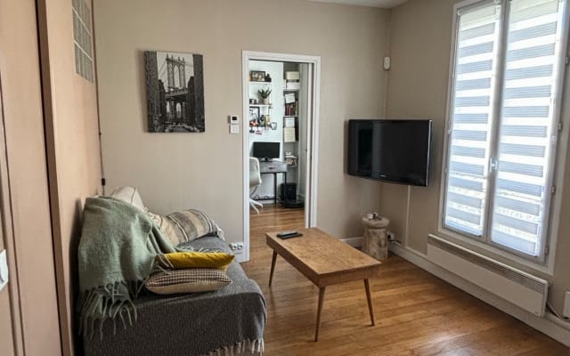 Funktionale und komfortable Pariser Wohnung