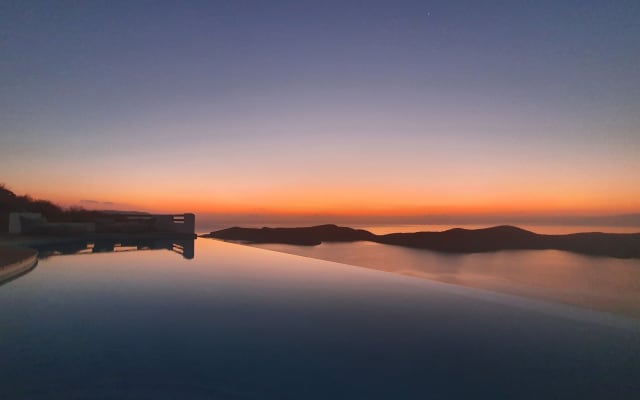 Villa Orea, para 10 pessoas, vista panorâmica sobre o mar, piscina...