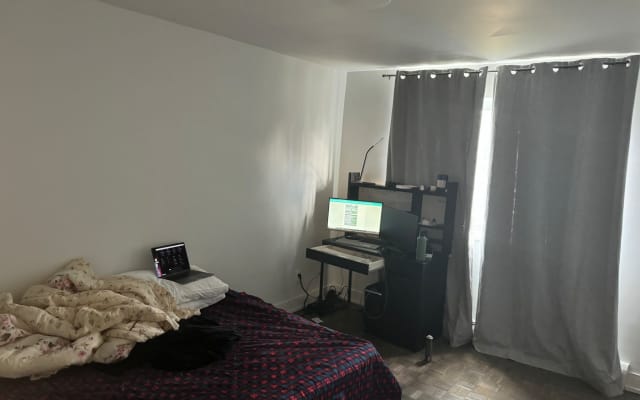A nice room nestled next to ALL you need
