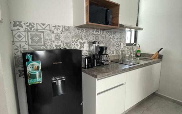 hermoso departamento con vistas al mar y. en la quinta avenida a pie