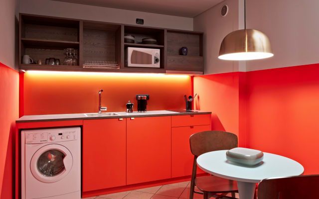Apartamento cómodo no centro da cidade, ideal para dois hóspedes