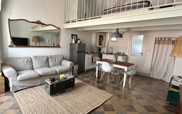 Loft no Salento com um belo terraço com vista para o pôr do sol.