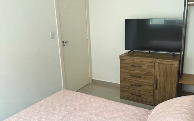 Habitación con baño privado a pasos de playa ingleses