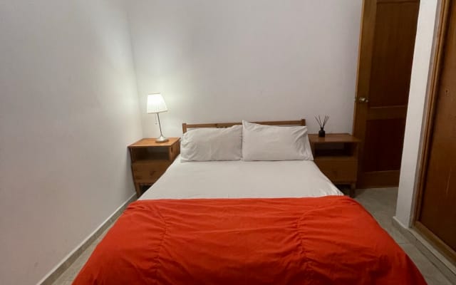 Quarto confortável na
lado da praia