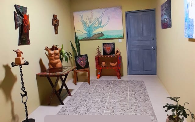 Casa Ganesha est un espace d'art, de yoga et de jardin magnifique et...