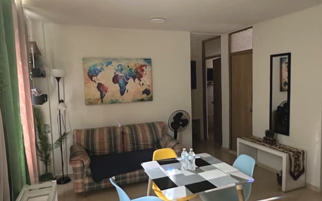 Apartamento em condomínio de constituição, centro de Monterrey