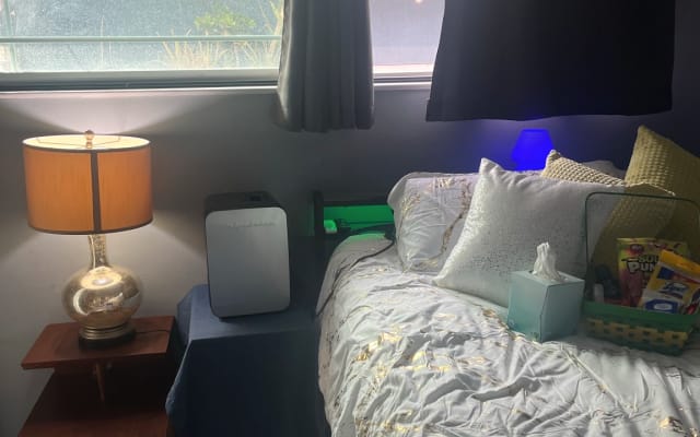 Fun private room stay with no judgments.