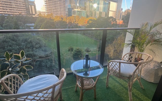 Beautiful park facing apartment in the edge of the city