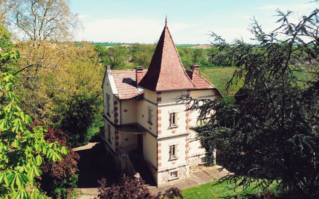 Petit château Le Piot - La chambre bleue