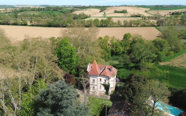 Petit château Le Piot - La chambre bleue