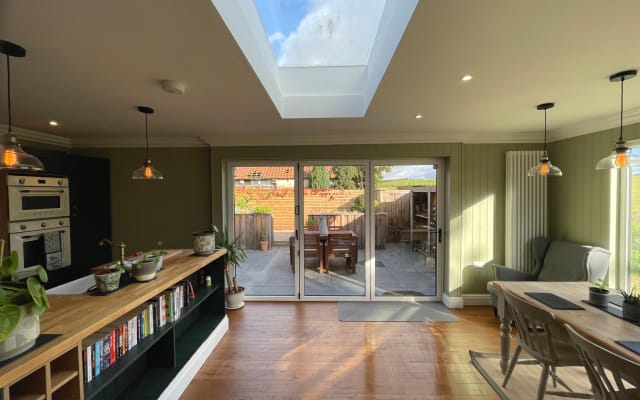 Casa de campo renovada no coração da zona rural de Suffolk