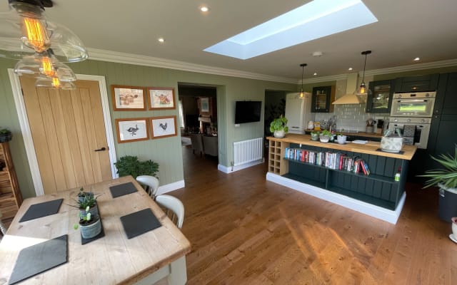 Casa de campo renovada no coração da zona rural de Suffolk