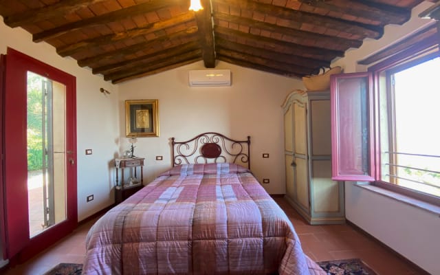 Chambre avec vue sur la Toscane