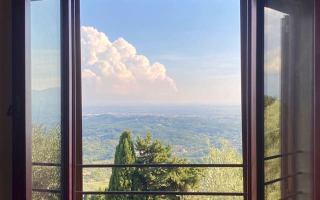 Chambre avec vue sur la Toscane