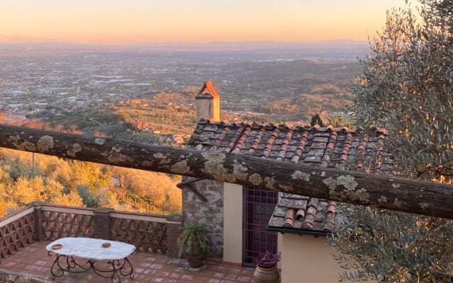 Chambre avec vue sur la Toscane