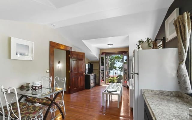 Mike's listing on misterb&b - 3 story Lake Erie views from balcony off living room / kitchen area