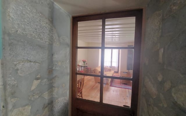 Charming 3-room apartment in a village with views of the Alps