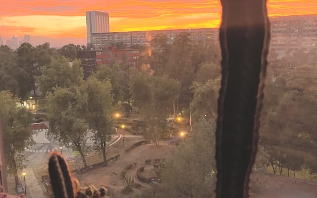 Wohnung mit eigenem Zimmer. Gemeinsames Bad. Tlatelolco.