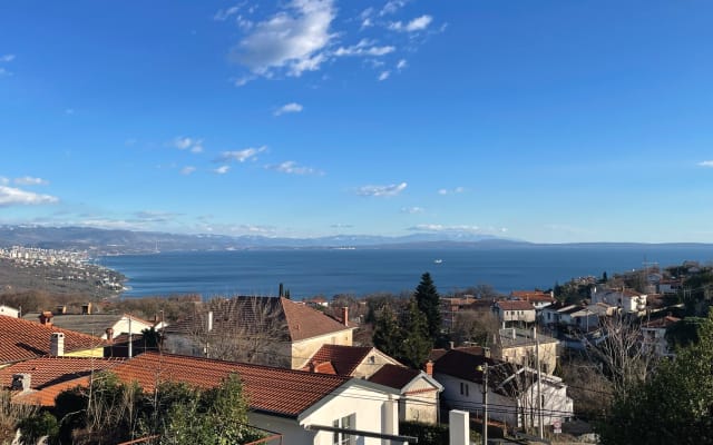 Appartamento sopra Opatija, splendida vista sul mare dalla propria...