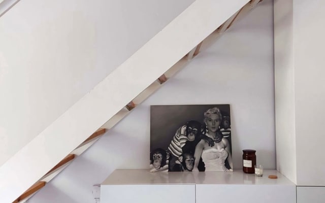 Duplex im Herzen von Madrid - Schlafsofa