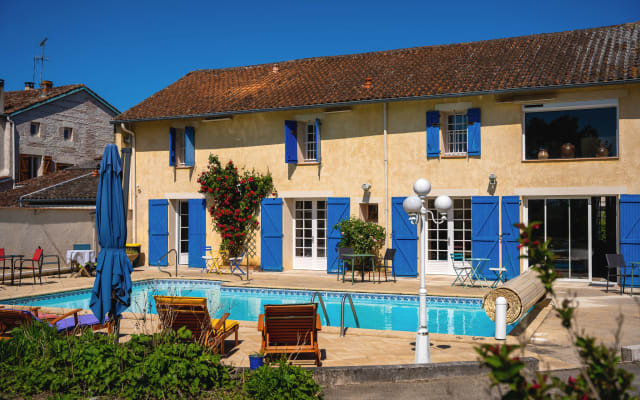 Penne d'Agenais - Salle de bain privée ensuite - 2 adultes - lit king...