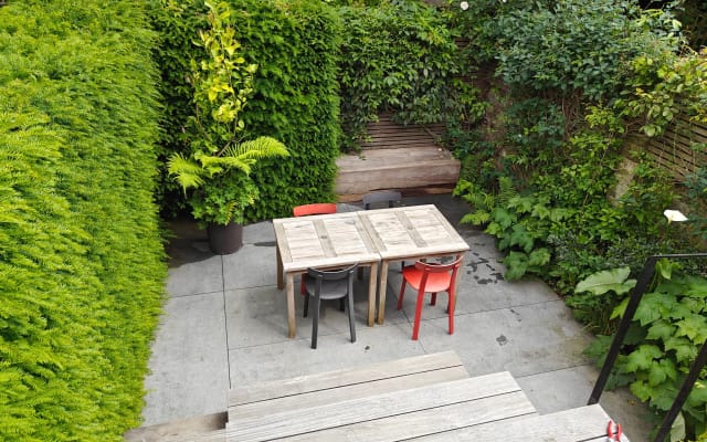 Evan and Guillaume's listing on misterb&b - The garden 