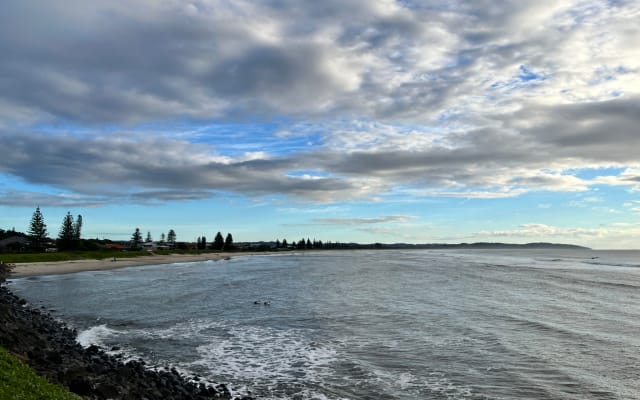 Le bruit de l'océan. A 20 minutes de Byron Bay.