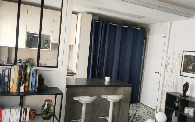 2 rooms cosy buttes Chaumont