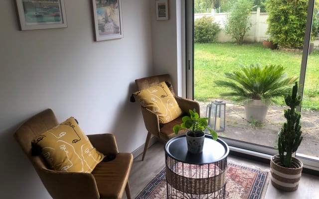 Bel appartement dans pavillon 
Campagne proche Paris