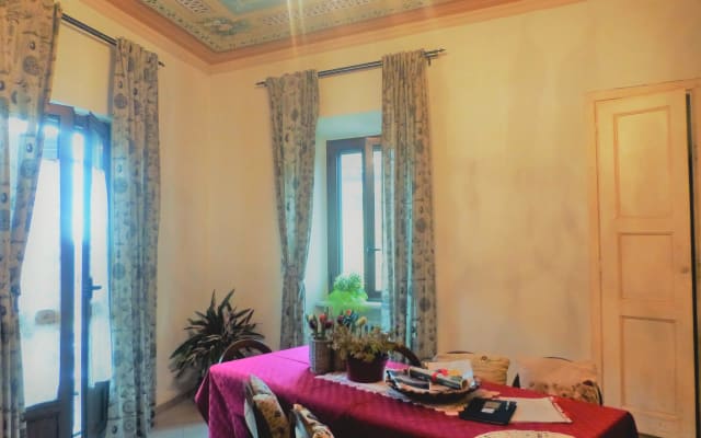 La casa del soffitto dipinto nel Monferrato