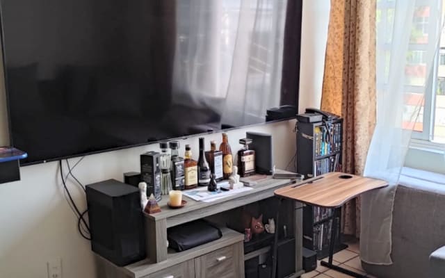 Privatzimmer in einer privilegierten Gegend.