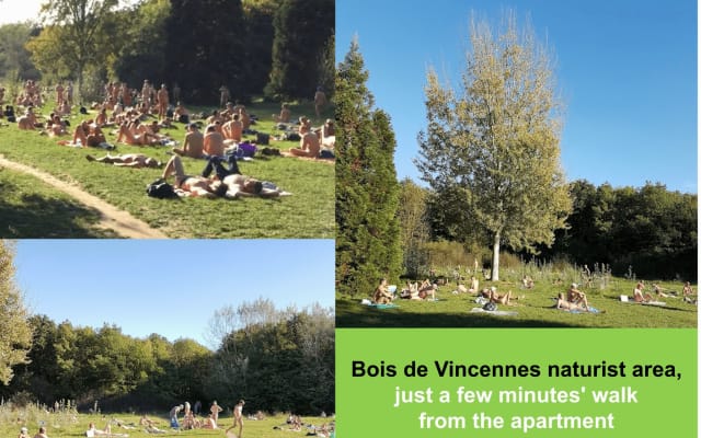 GARRI's listing on misterb&b - Espace dédié au naturisme dans le bois de Vincennes