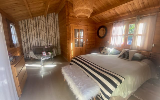 Chalet nella guest house Maison Saint Paul 06.