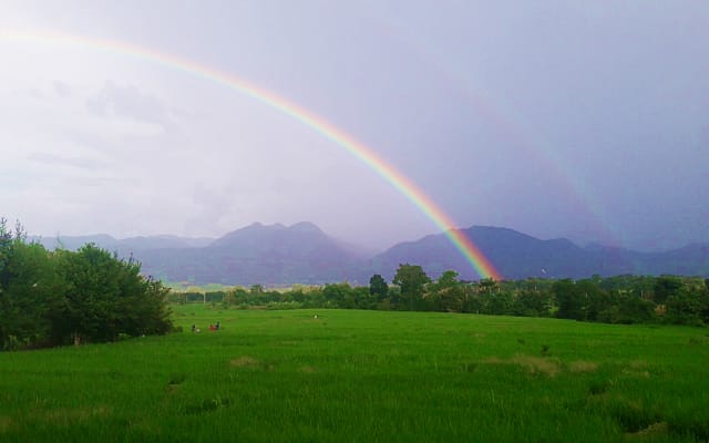 Ban Dalah, um ambiente bonito e sereno no coração de Pai