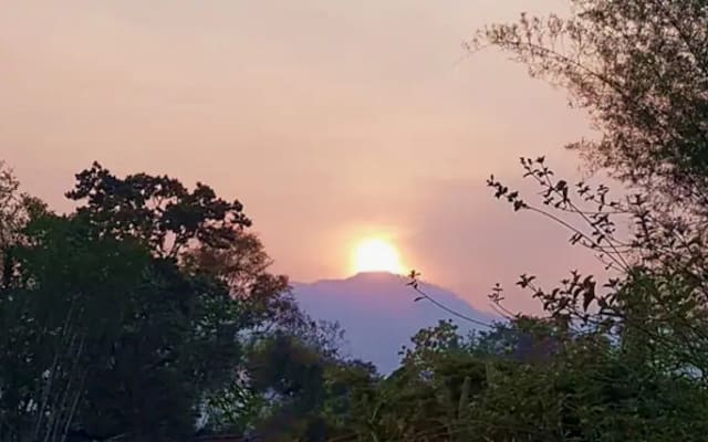 Ban Dalah, um ambiente bonito e sereno no coração de Pai