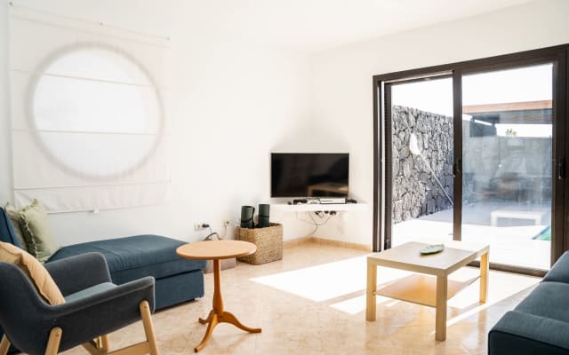 Villa con piscina en Playa Blanca