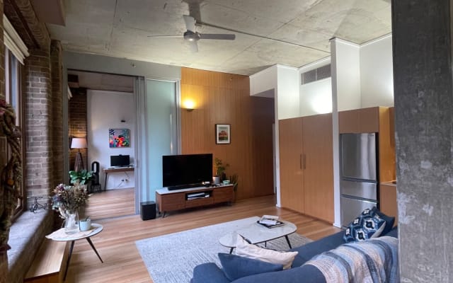 Apartamento industrial na cidade