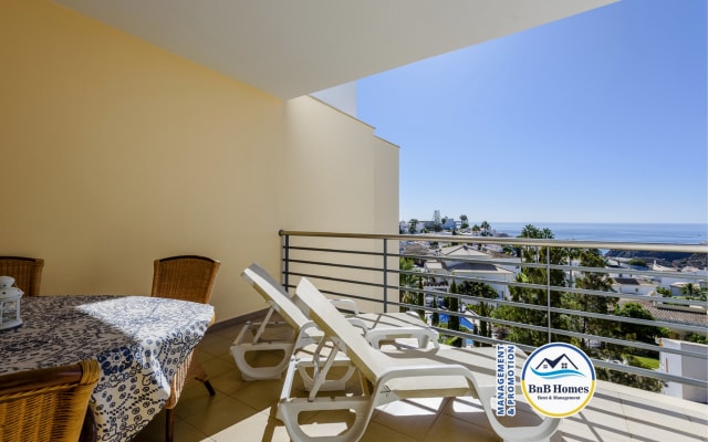 BnB Homes Apartment with Ocean view 3 spacious Terraces & 2 pools