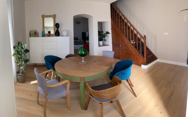 A cocooning home a stone's throw from downtown