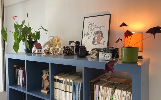 A spacious and light-filled apartment in a queer-friendly neighborhood