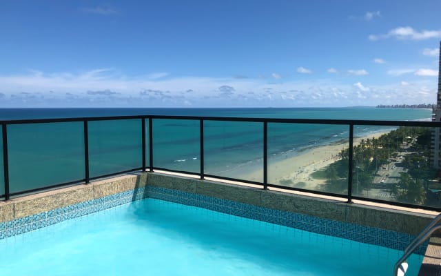 Beautiful apartment with pool - Boa Viagem seafront