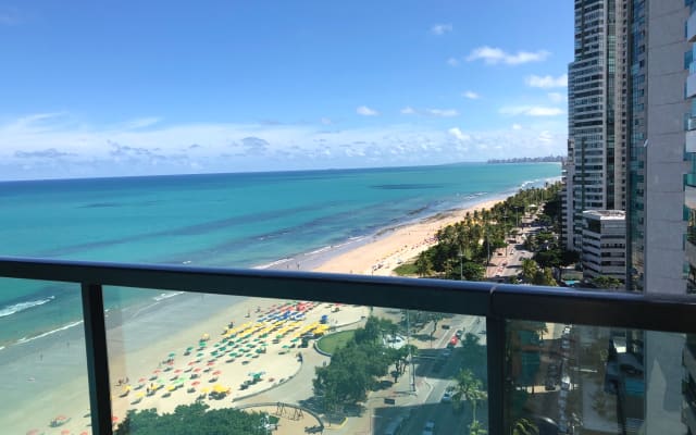 Beautiful apartment with pool - Boa Viagem seafront