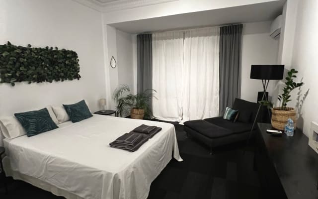 Valencia city center. Large room with private bathroom