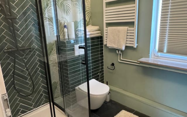 Quarto privado bonito e totalmente equipado