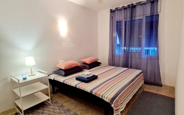 Great double room, 50mts from the beach! - Double bed - Picture 4