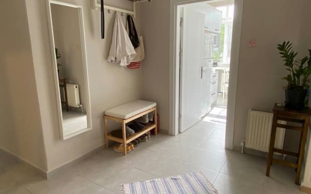 Chambre confortable avec toilettes privées