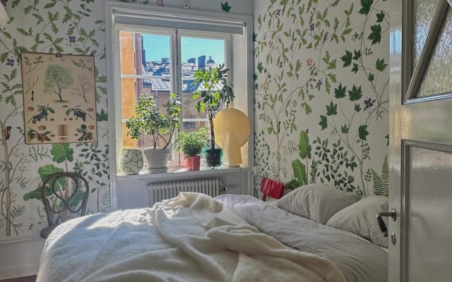 Charmoso apartamento com um quarto em Södermalm.